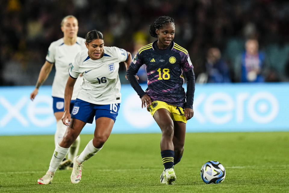 Linda Caicedo, delantera colombiana, fue fichada por el Real Madrid. (Photo by Daniela Porcelli/Eurasia Sport Images/Getty Images)