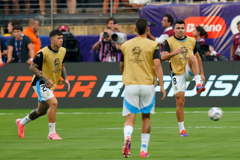 Los futbolistas ya se metieron en el vestuario 