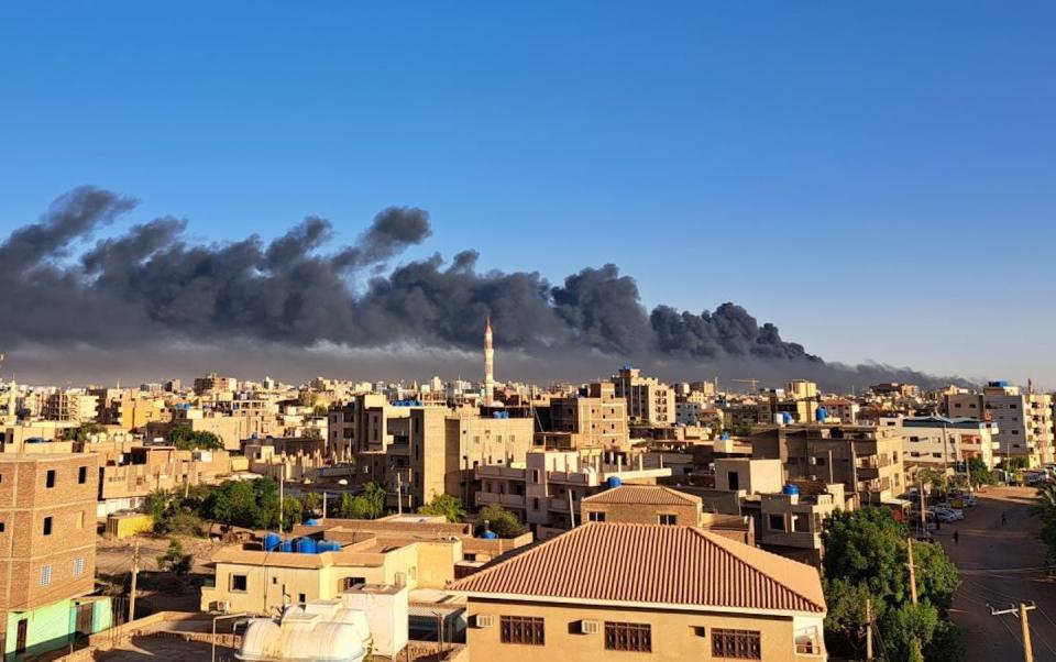 The buildings of Khartoum. Ahmed Satti/Anadolu Agency via Getty Images