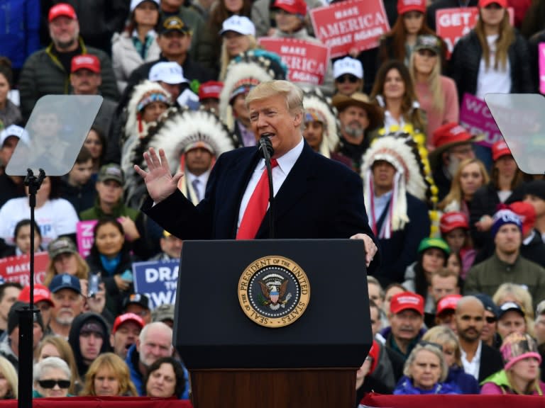 US President Donald Trump has rallies in Montana, Florida, Georgia and Tennessee on the last weekend before midterm elections that have become a referendum on his presidency