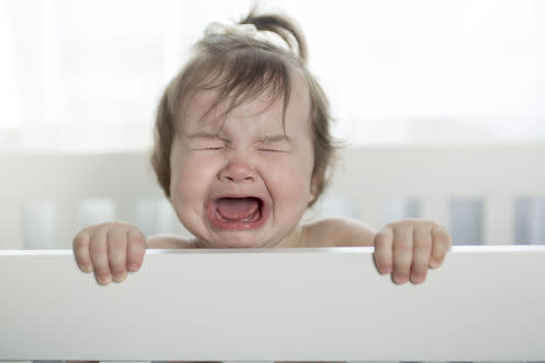 <span class="caption">That noise is far more sophisticated than it sounds.</span> <span class="attribution"><a class="link " href="http://www.shutterstock.com/pic-330367088/stock-photo-crying-baby-girl.html?src=7IxJ0dyhYy-BiDVgEKrUyA-1-16" rel="nofollow noopener" target="_blank" data-ylk="slk:Shutterstock;elm:context_link;itc:0;sec:content-canvas">Shutterstock</a></span>