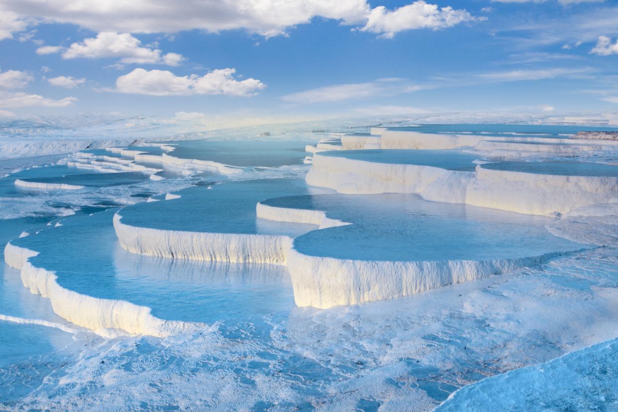 Pamukkale in Turkey