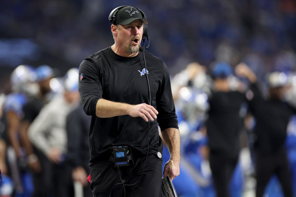 Heard this before? Dan Campbell and Lions fans furious over bad penalty on  Taylor Decker - Yahoo Sports