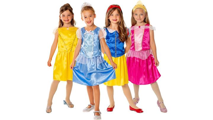 There's 73% off this four-piece princess dress-up set that's ideal for four to six year olds.