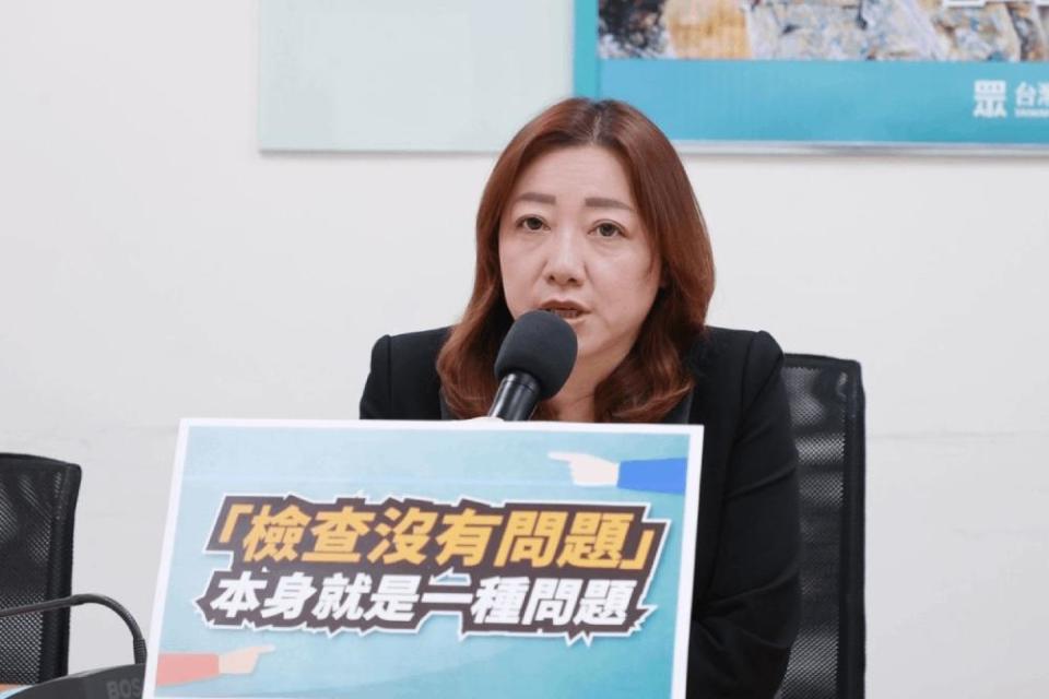 陳琬惠批評國軍裝備檢查沒問題本身就是問題