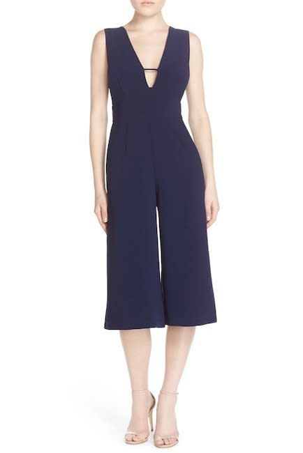 Get it on <a href="https://www.nordstromrack.com/shop/product/1938656/adelyn-rae-sleeveless-culotte-jumpsuit?color=NAVY" target="_blank">Nordstrom Rack for $50</a>.