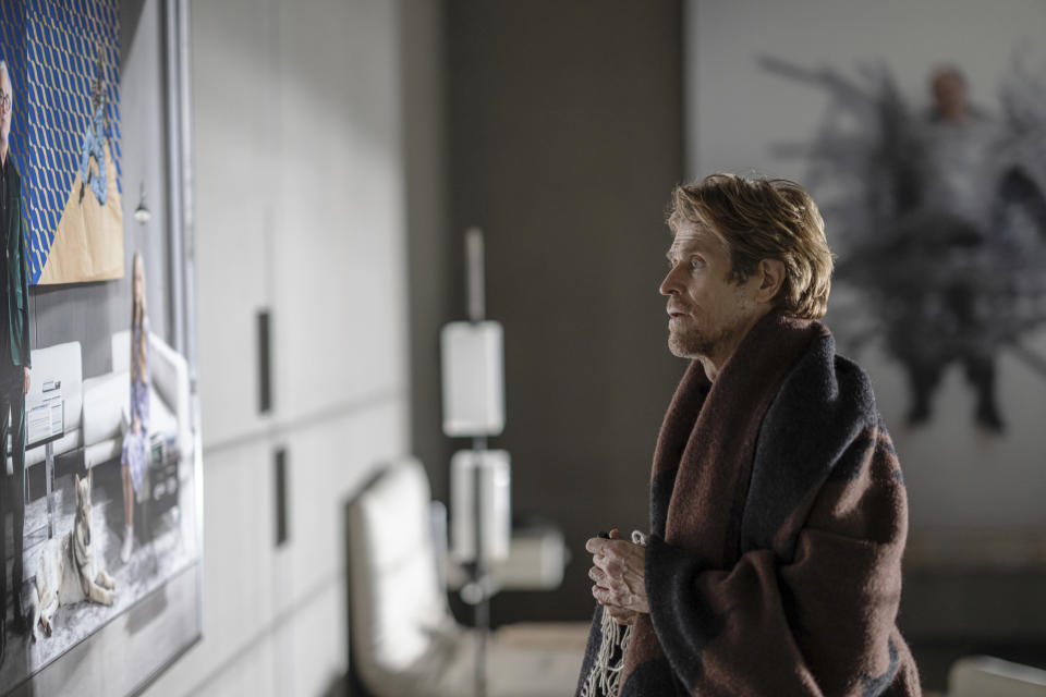 En esta imagen proporcionada por Focus Features, Willem Dafoe en una escena de "Inside". (Wolfgang Ennenbach/Focus Features vía AP)