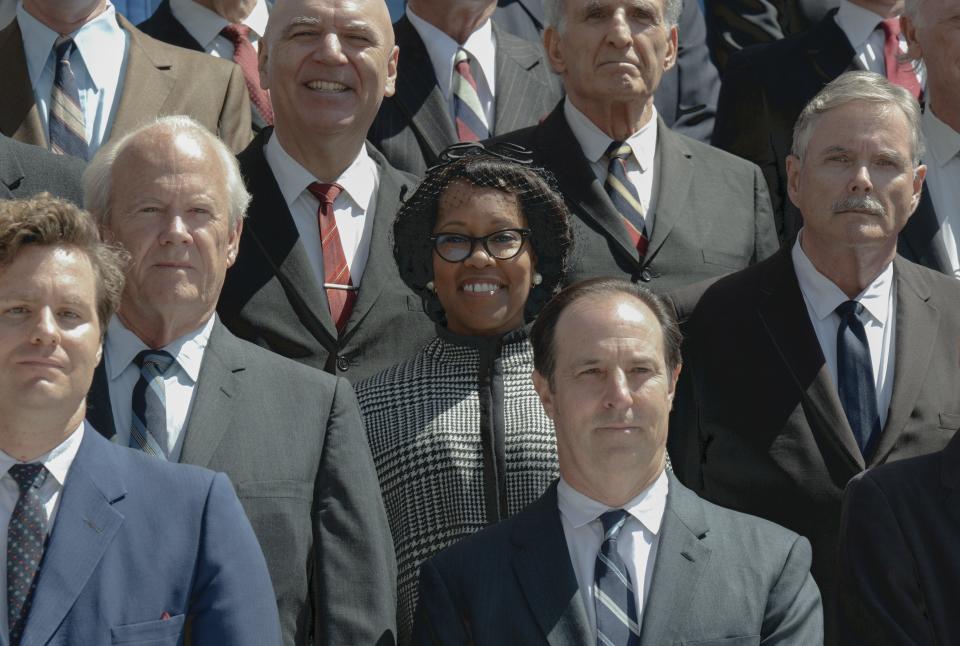 Regina King as Shirley Chisholm in "Shirley," out now on Netflix.