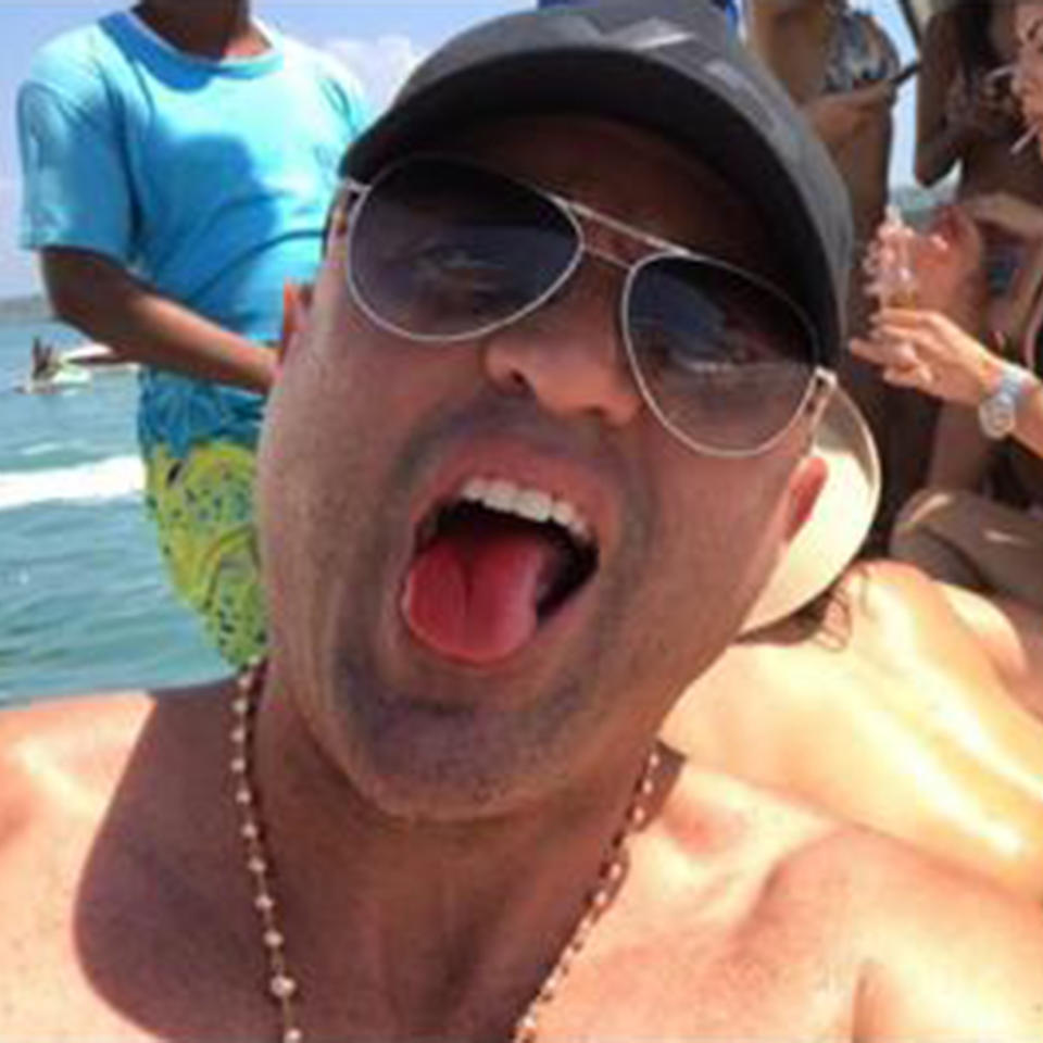 FILE - This 2017 photo obtained by The Associated Press shows Jose Irizarry in Cartagena, Colombia. Irizarry, a former U.S. Drug Enforcement Administration agent serving a 12-year federal prison term for laundering money for the very Colombian drug cartels he was sworn to police, has maintained to AP in recent interviews that he was not a rogue agent and accountability is long overdue for the many others who joined him in a wild ride that mocked the DEA’s mission. (AP Photo/File)