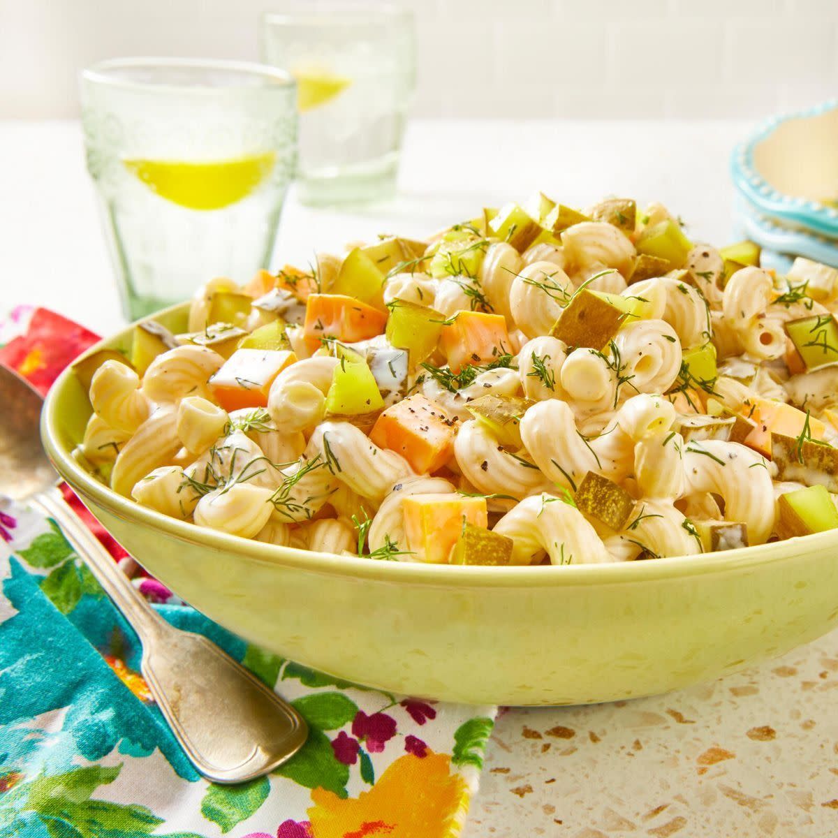 easter side dishes dill pickle pasta salad
