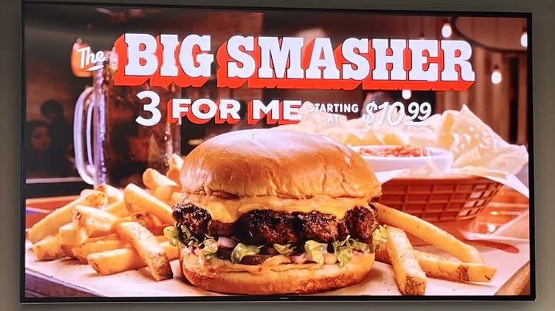 Big Smasher on TV display