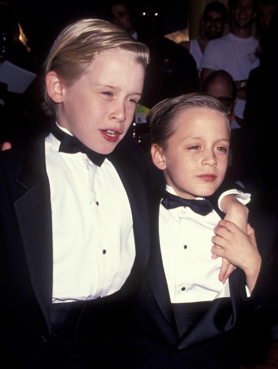 Macaulay Culkin and Kieran Culkin