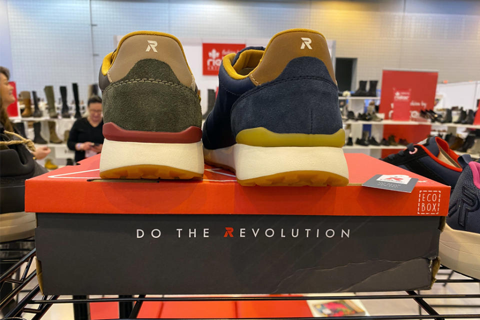 Sneakers from the Revolution brand. - Credit: Jennie Bell