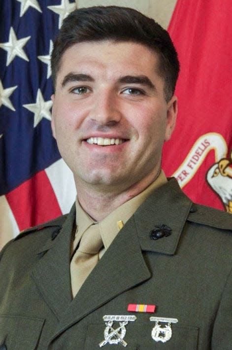Capt. Jack Casey of Dover, New Hampshire, was one of five Marines killed in a helicopter crash near San Diego.