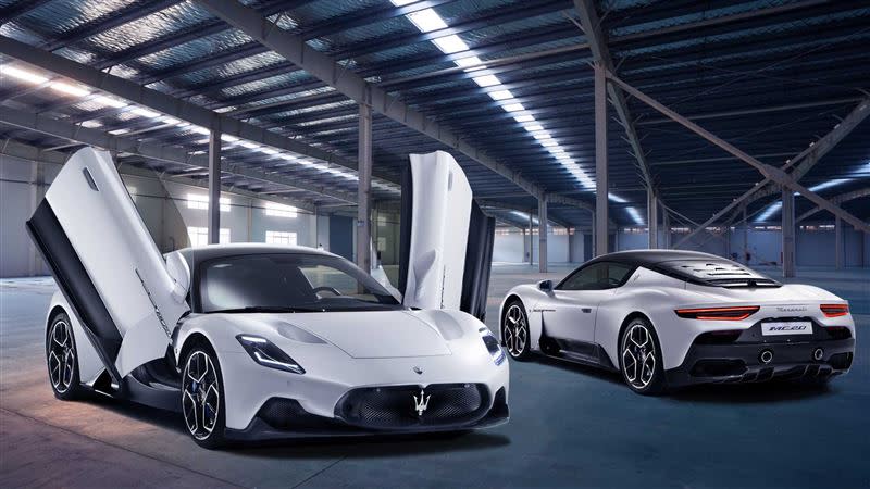 Maserati全新中置引擎後驅超跑MC20。（圖／翻攝自Maserati官網）