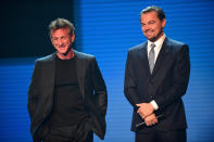 <p>Penn came out to support the event, after DiCaprio made an appearance at <a rel="nofollow noopener" href="http://www.vogue.com/article/sean-penn-leonardo-dicaprio-donna-karan-andy-cohen-haiti" target="_blank" data-ylk="slk:Haiti Takes Root;elm:context_link;itc:0;sec:content-canvas" class="link ">Haiti Takes Root</a>. (Photo by Anthony Ghnassia/Getty Images for LDC Foundation) </p>