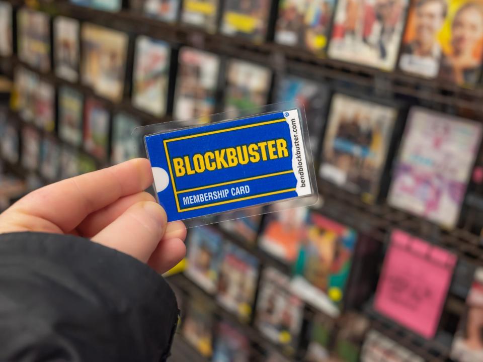blockbuster card