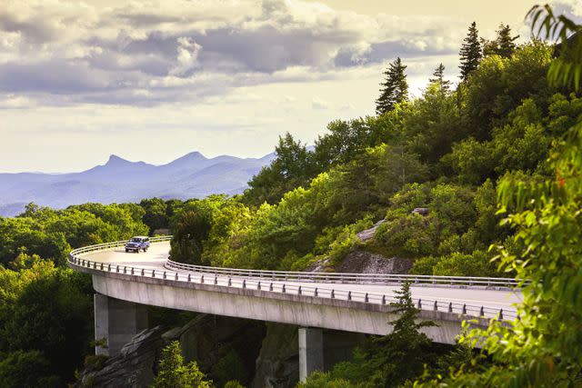 <p>PETER FRANK EDWARDS</p> Linn Cove Viaduct, Blue Ridge Parkway