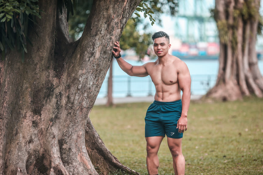 Singapore #Fitspo of the Week: Mohamed Fazli. (PHOTO: Cheryl Tay)