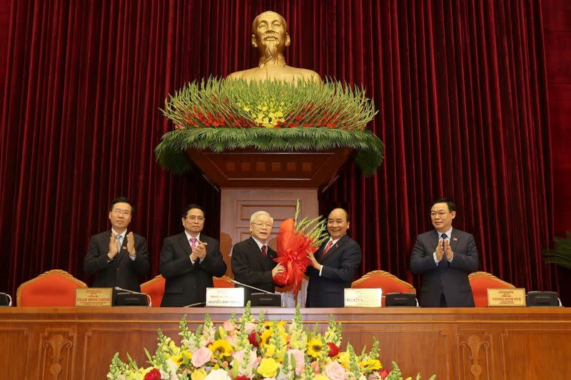 13th national congress of the ruling communist party of Vietnam in Hanoi