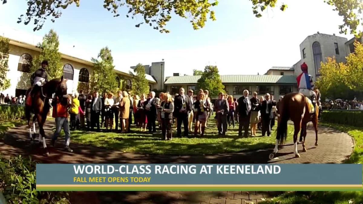 Keeneland Fall Meet opens today