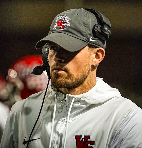 Westerville South defensive coordinator Eric Calland was promoted to head coach in January. He succeeded Matthew Christ, who stepped down after seven seasons.