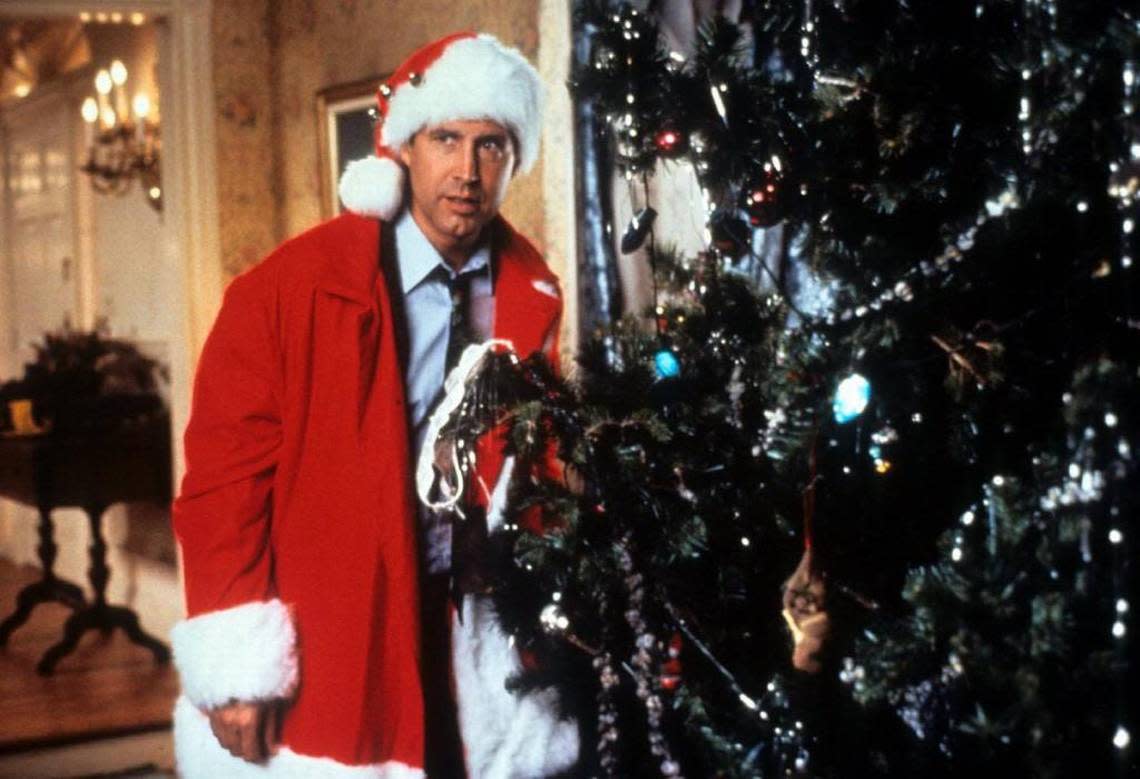 Chevy Chase in “National Lampoon’s Christmas Vacation.”