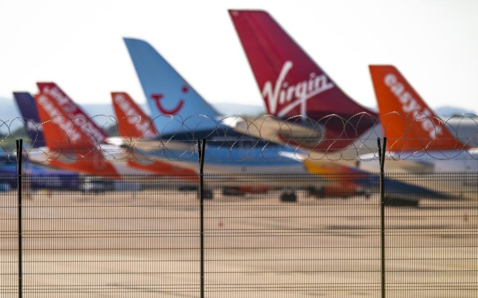 Grounded Airlines At Manchester Airport - Bloomberg