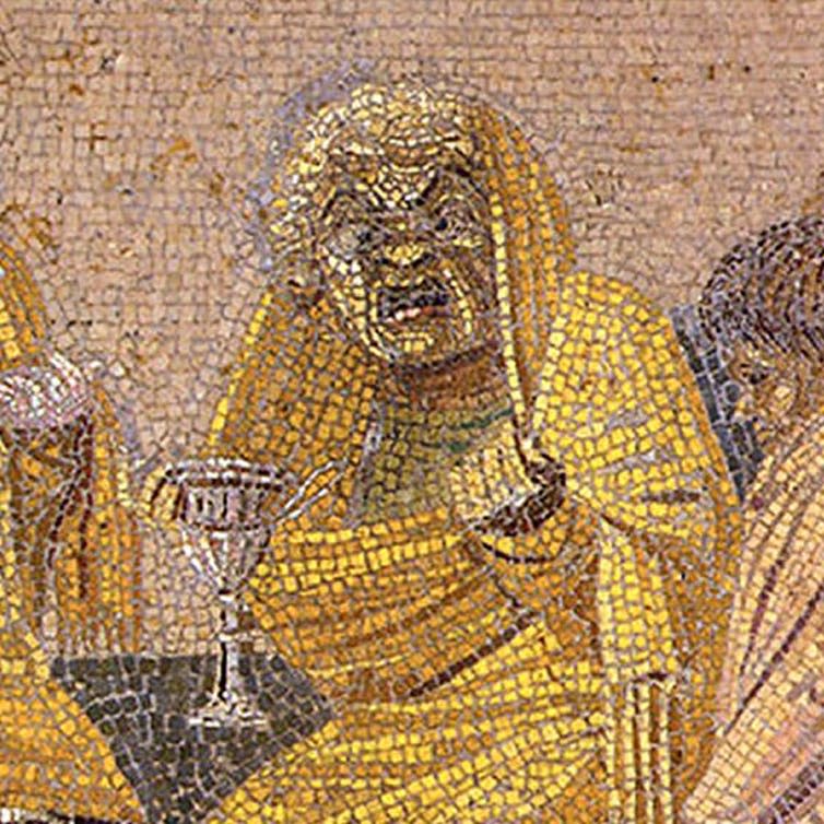 <span class="caption">Eye of newt: detail from Pompeii showing the witch in close up.</span>