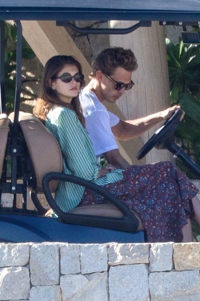 Kaia Gerber and Austin Butler