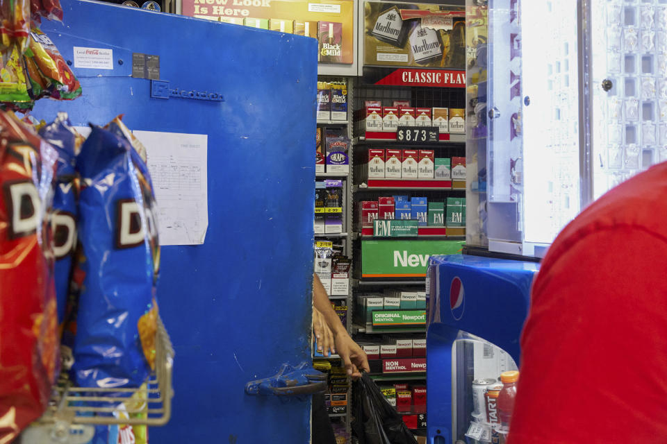 BB's Mini Market in Ashtabula County, Ohio, where cigarette taxes are lower than nearby counties in Pennsylvania and New York. (Photo for The Washington Post by Da'Shaunae Marisa)