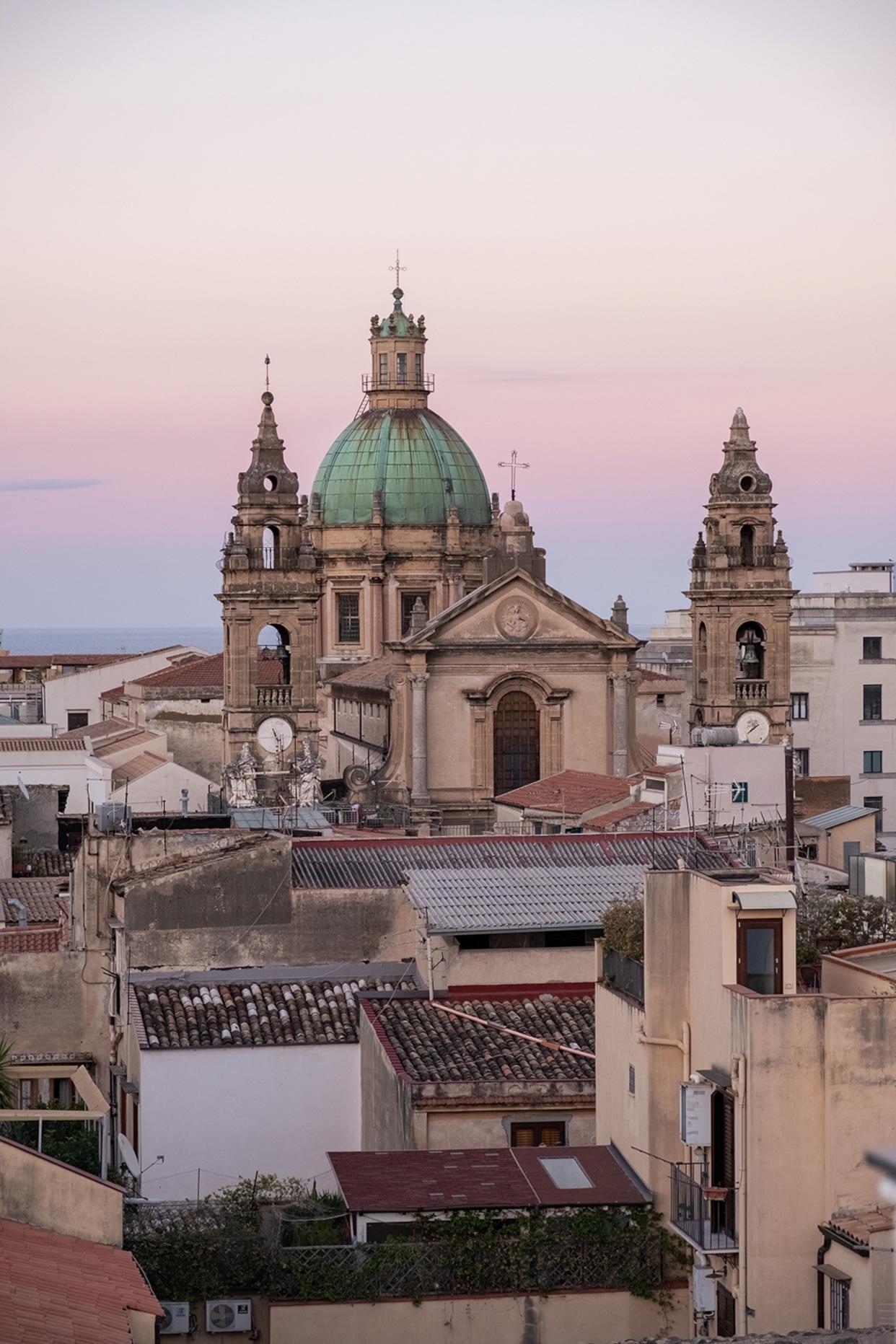 Palermo's historic center closes after sunset and is now a bustling hotspot for the traditional Italian ritual of passeggiata.