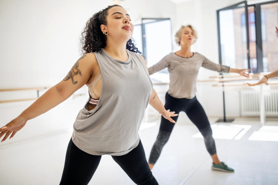 You can take classes like <a href="https://fave.co/2Kom8oG" target="_blank" rel="noopener noreferrer">hip hop for beginners</a> at <a href="https://fave.co/2WHGEVw" target="_blank" rel="noopener noreferrer">Udemy</a> and <a href="https://fave.co/3gO7gMB" target="_blank" rel="noopener noreferrer">ballet by Misty Copeland</a> at <a href="https://fave.co/2KqIgvZ" target="_blank" rel="noopener noreferrer">Masterclass</a>. You might need accessories like these <a href="https://amzn.to/3qYJPor" target="_blank" rel="noopener noreferrer">ballroom dance heels</a> or these <a href="https://amzn.to/3agzLBc" target="_blank" rel="noopener noreferrer">wireless earbuds</a> to get started.