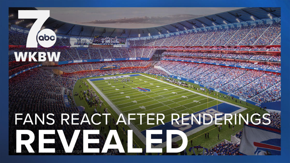 The latest renderings of the new Buffalo Bills stadium