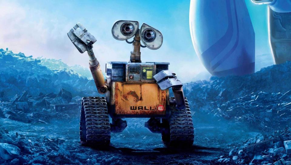 <p> Almost every original animation produced by Pixar has been a groundbreaking classic. Never has that been more true than with their ninth movie, WALL-E, the story of an ordinary robot who ends up saving the human race.  </p> <p> WALL-E is a bold piece of filmmaking: the opening moments are dialogue-free; the distant future sees humankind becoming blobs of meat, unable to stand on our own two feet; and Earth is a desolate junkyard devoid of life. That’s all pretty heavy for a children’s movie. Yet, amid the bleak dystopian setting is a remarkably heart-warming tale of an innocent, simple droid finding love with a futuristic companion, EVE. There have been few sci-fi movies as oddly romantic.  </p>