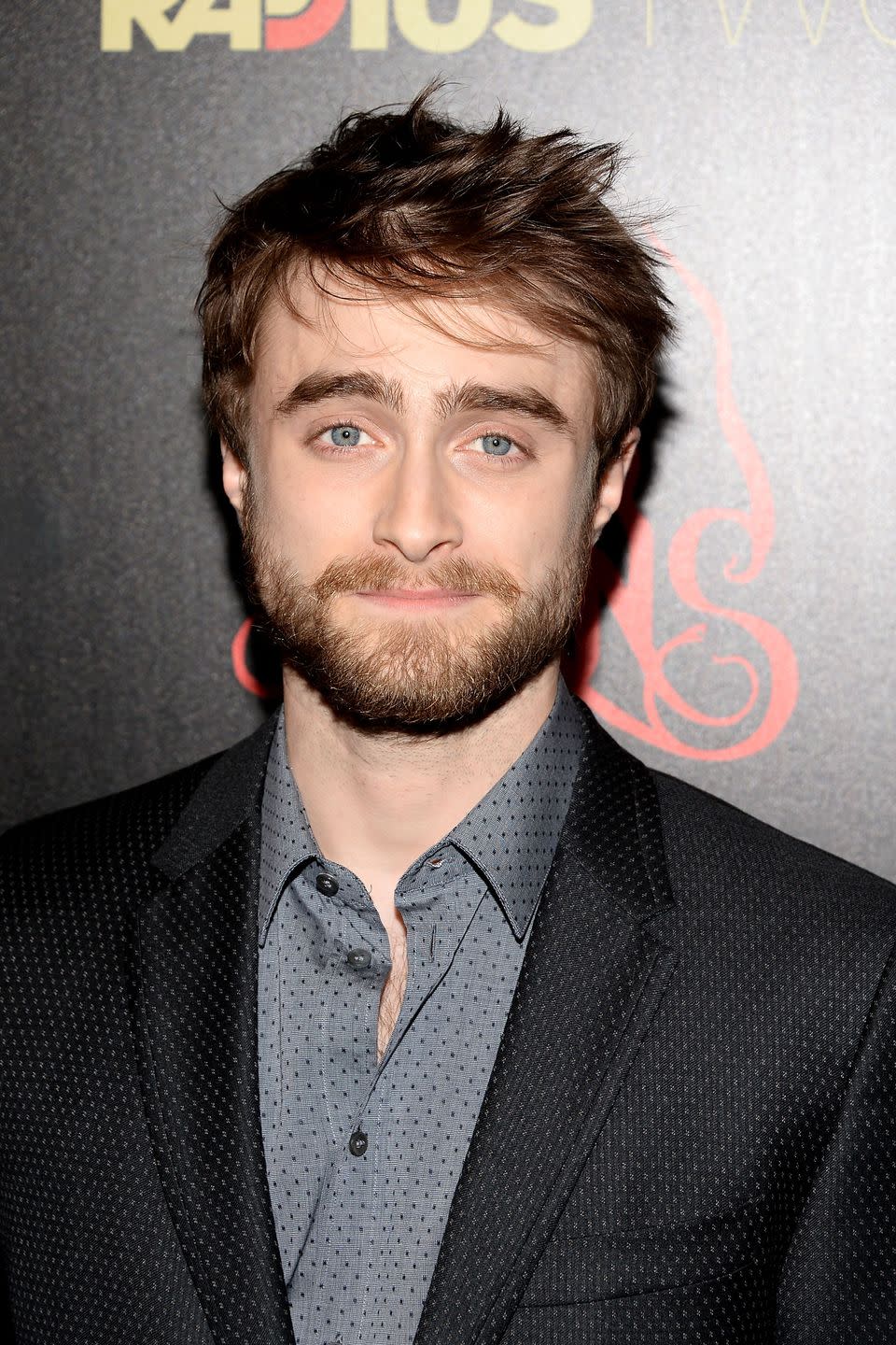 <p>Daniel's beard is a far cry, yet welcome update from his <em>Harry Potter</em> clean-shaven days.</p>
