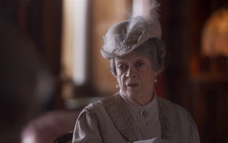 Maggie Smith in Downton Abbey