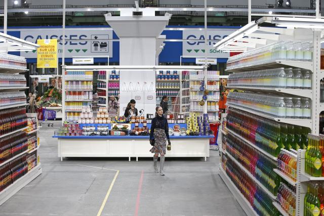 Chanel Built a Fake Supermarket Just to Host This Fashion Show