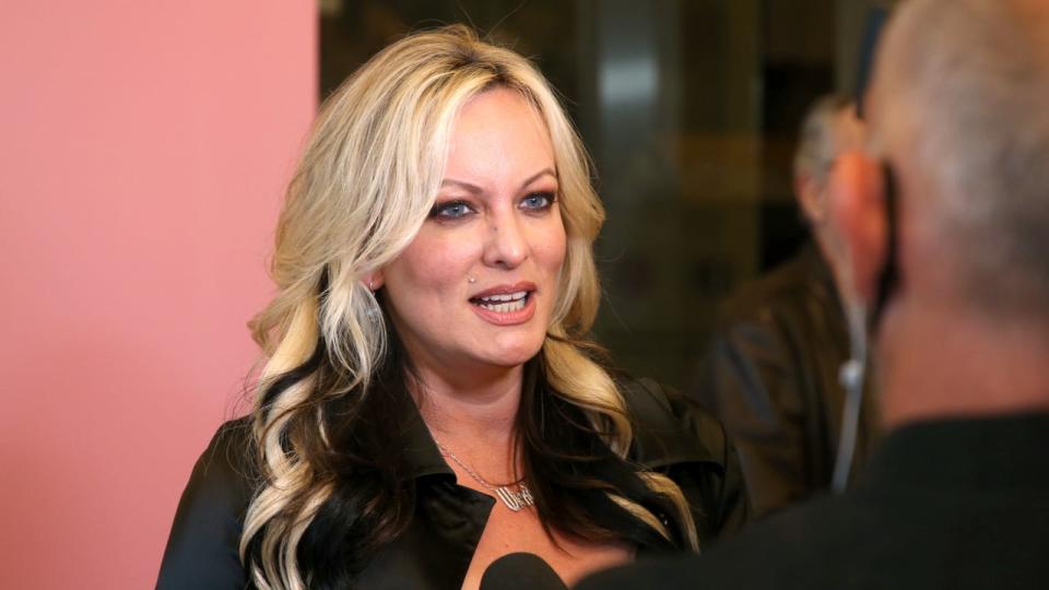 <div>Stormy Daniels attends the Los Angeles Premiere Of Neons "Pleasure" at Linwood Dunn Theater on May 11, 2022 in Los Angeles, California. <strong>(Photo by Phillip Faraone/Getty Images)</strong></div>