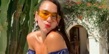 Dua Lipa Shows Us All How to Wear a Bikini as a Top This Fall