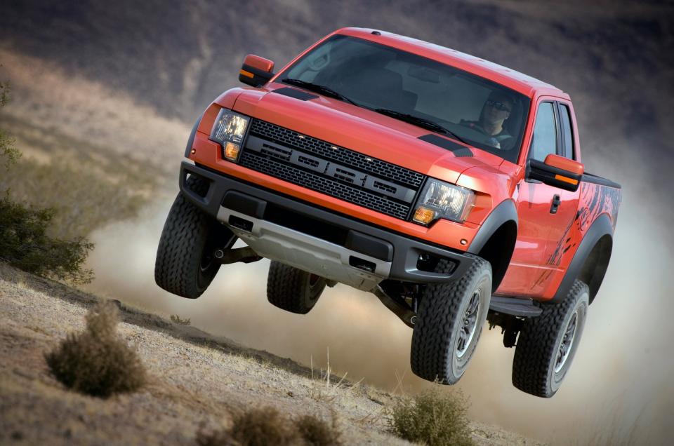 <p>Ford’s Special Vehicle Team (SVT) took its inspiration for the Raptor from desert racing trucks. This didn’t extend just to the mechanical side as the F150 Raptor of 2009 looked like it was ready to take on the Baja dunes even when sitting on a suburban drive.</p><p>A measure of seriously SVT modified the F150 is the Raptor only uses the base car’s cab and headlights. Everywhere else, from the widened track and huge wheels to the unique wings and dash, the Raptor is a standalone model. It was originally only offered as a two-door model, but Ford relented to customer demand in 2011 with a four-door crew cab version and two subsequent generations of Raptor have followed.</p>