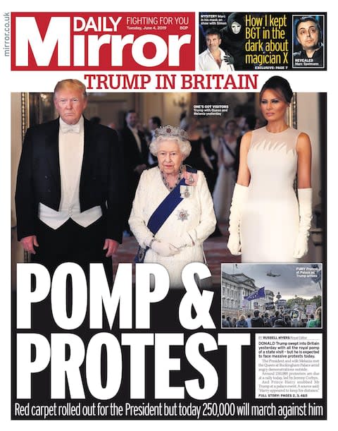 Daily Mirror - Credit: Daily Mirror