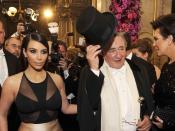 Richard Lugner hatte nicht viel Spaß mit Kim Kardashian. Foto: Herbert Pfarrhofer