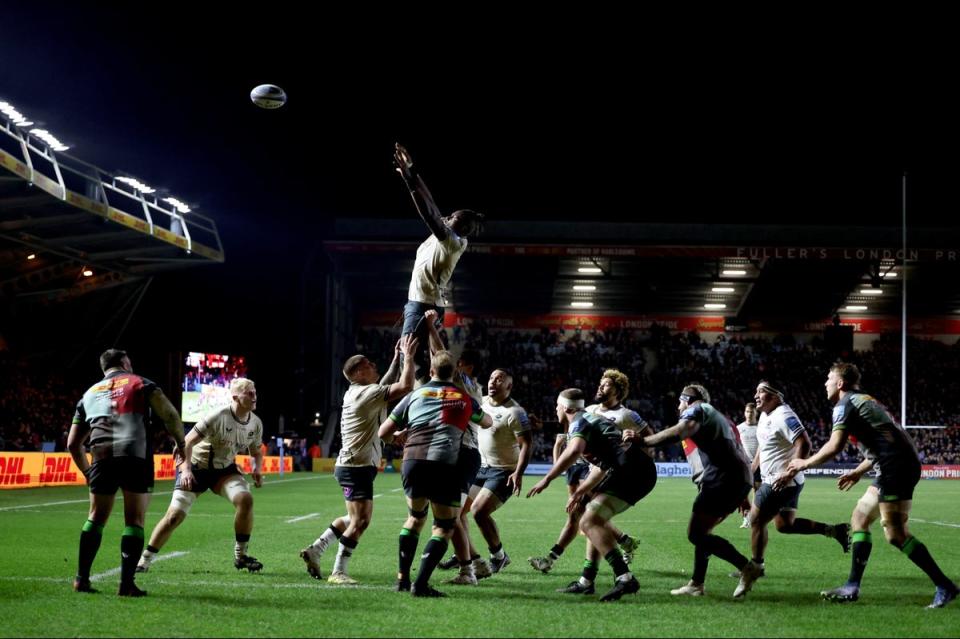 Itoje now calls Saracens’ lineout (Getty)