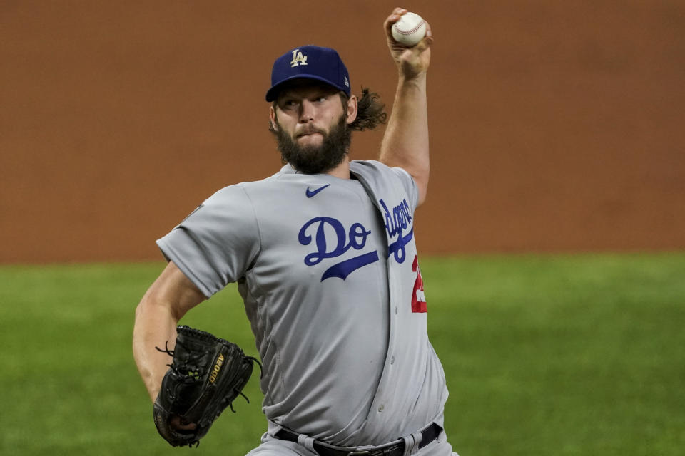 Dodgers star Clayton Kershaw came through in World Series Game 5. (Photo by Cooper Neill/MLB Photos via Getty Images)