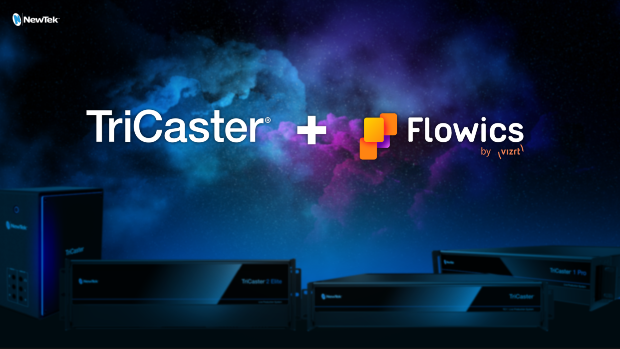  riCaster 1 Pro and TriCaster 2 Elite users will be the first to benefit from the core technology with a free trial. 