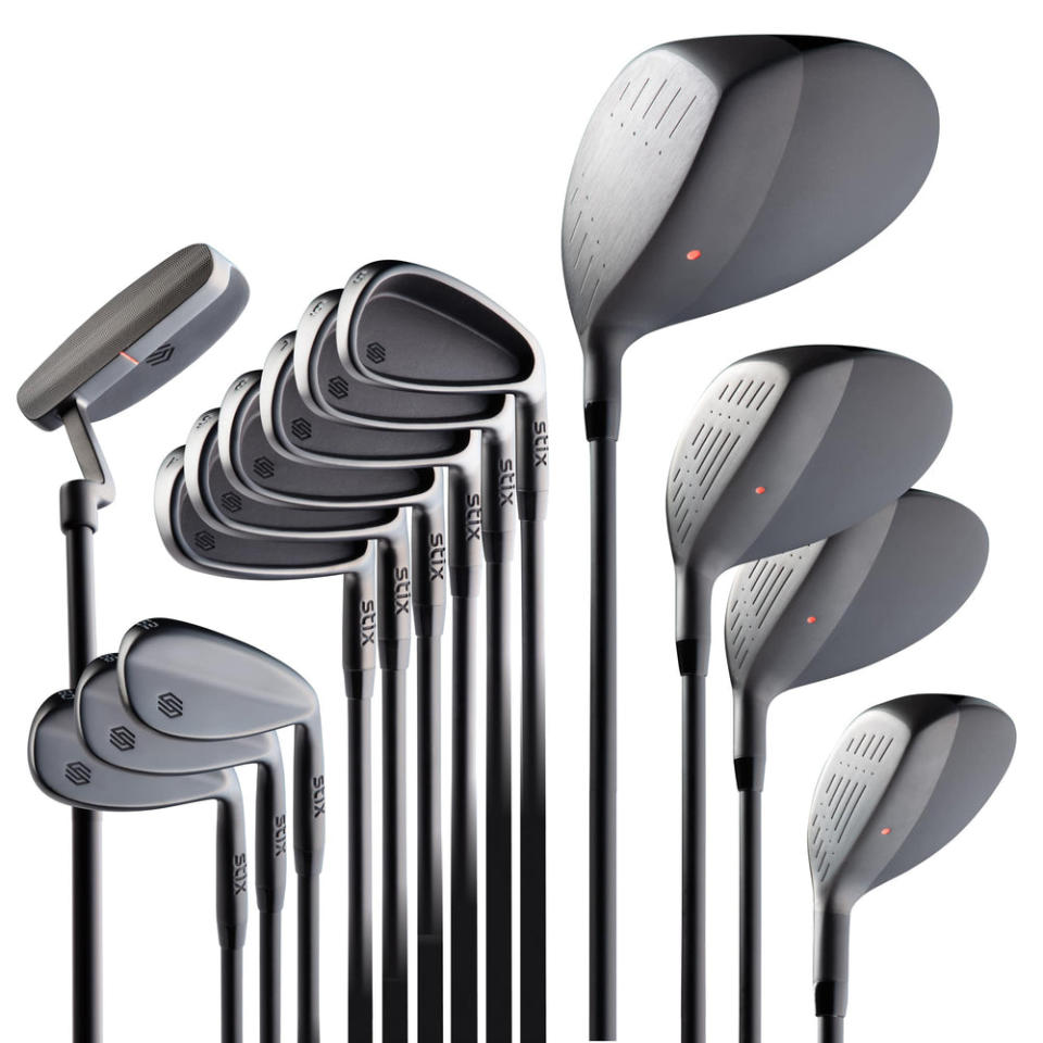 <p><a href="https://go.redirectingat.com?id=74968X1596630&url=https%3A%2F%2Fstix.golf%2Fproducts%2Fstix-golf-clubs-14-piece-complete-set&sref=https%3A%2F%2Fwww.bestproducts.com%2Ffitness%2Fequipment%2Fg1543%2Fgolf-club-sets%2F" rel="nofollow noopener" target="_blank" data-ylk="slk:Shop Now;elm:context_link;itc:0;sec:content-canvas" class="link ">Shop Now</a></p><p>V2 Complete 14-Club Set</p><p>$999.00</p><p>stix.golf</p>