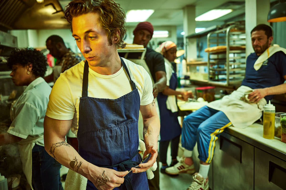 The Bear -- Pictured: Jeremy Allen White as Carmen 'Carmy' Berzatto. CR: Frank Ockenfels/FX. Copyright 2022, FX Networks. All rights reserved.