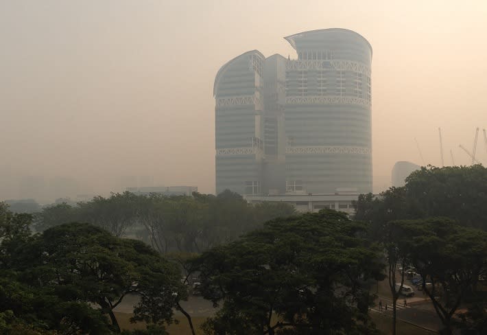 Haze in Singapore