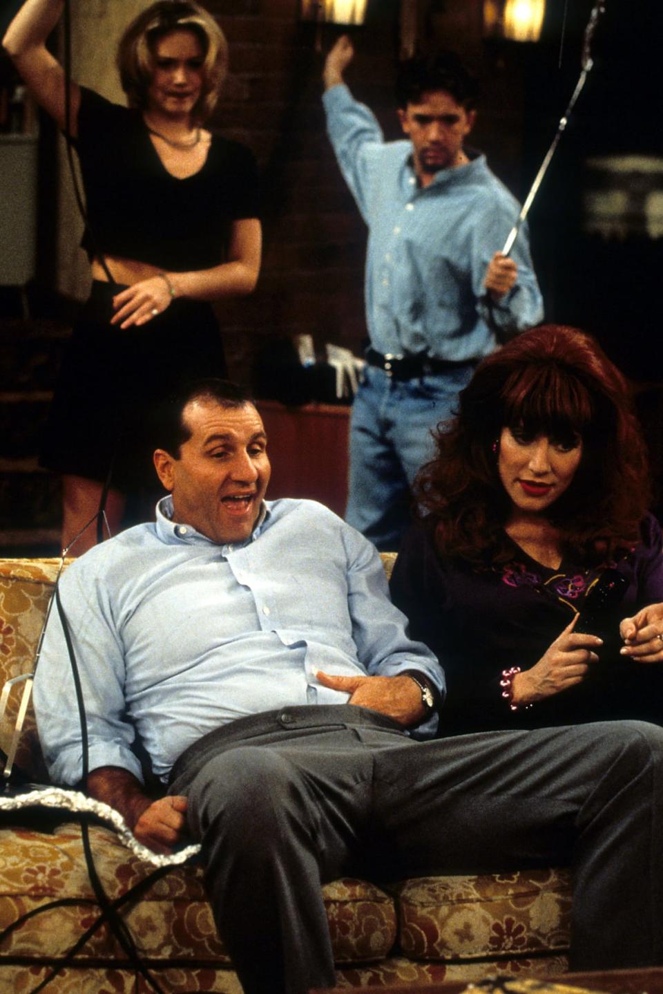 Ed O'Neill, Christina Applegate, David Faustino, and Katey Sagal.